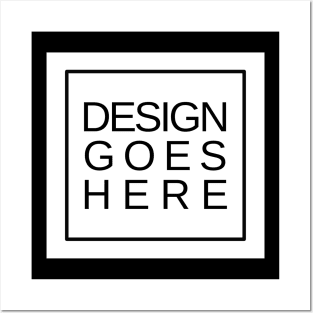 Design Goes Here Posters and Art